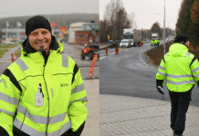 Rondellen vid Torsgatan och Svedjevägen öppnar för trafik